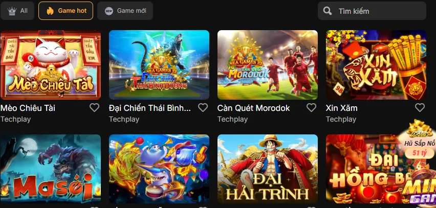 Đa dạng sản phẩm tại dom88